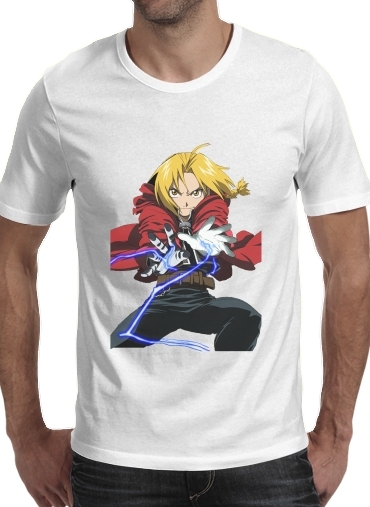  Edward Elric Magic Power voor Mannen T-Shirt