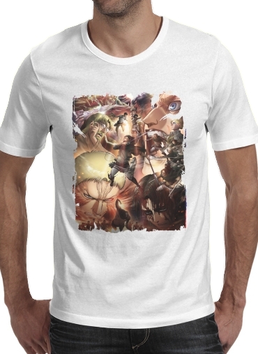  Eren Family Art Season 2 voor Mannen T-Shirt