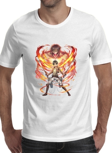  Eren Jaeger voor Mannen T-Shirt