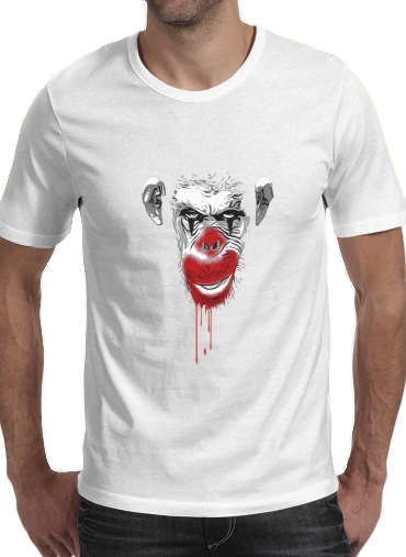  Evil Monkey Clown voor Mannen T-Shirt