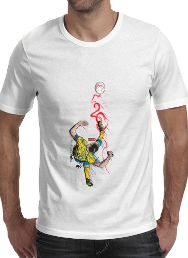  FantaSweden Zlatan Swirl voor Mannen T-Shirt