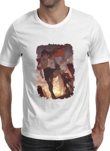  Fate Stay Night Tosaka Rin voor Mannen T-Shirt