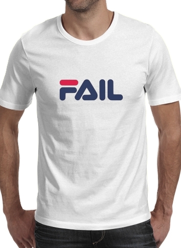  Fila Fail Joke voor Mannen T-Shirt