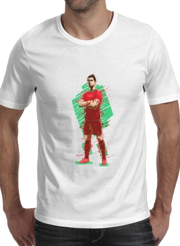  Football Legends: Cristiano Ronaldo - Portugal voor Mannen T-Shirt