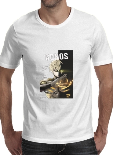  Genos one punch man voor Mannen T-Shirt