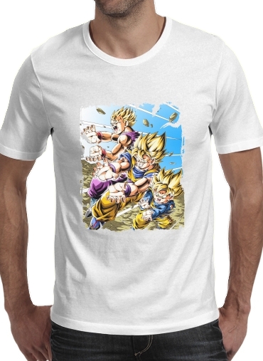  Goku Family voor Mannen T-Shirt