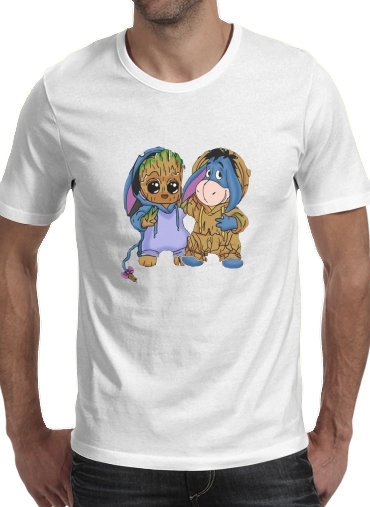  Groot x eeyore voor Mannen T-Shirt