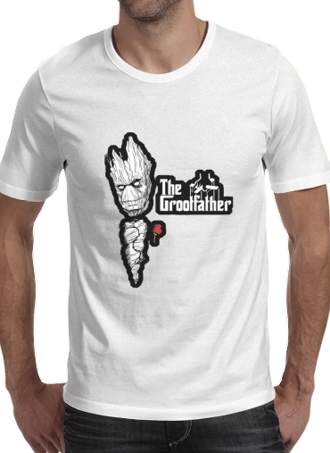  GrootFather is Groot x GodFather voor Mannen T-Shirt