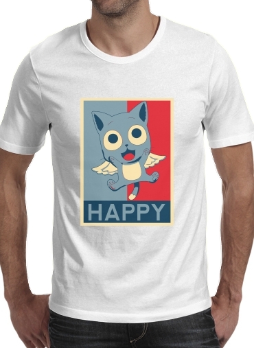  Happy propaganda voor Mannen T-Shirt