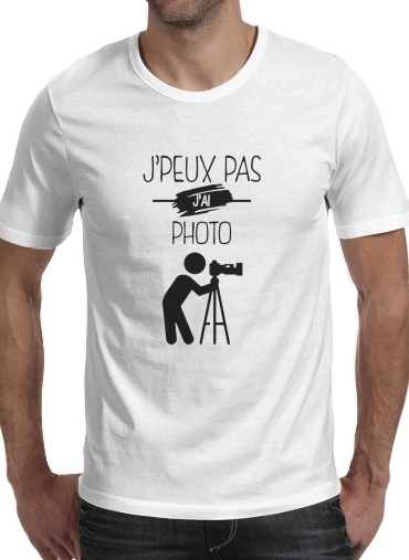  Je peux pas j ai photo voor Mannen T-Shirt