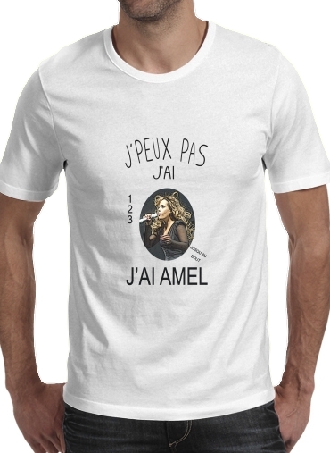  Je peux pas jai Amel voor Mannen T-Shirt