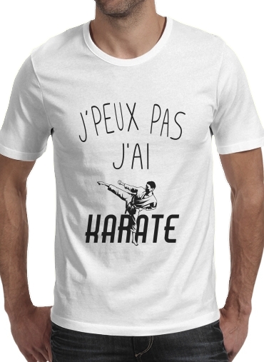  Je peux pas jai Karate voor Mannen T-Shirt