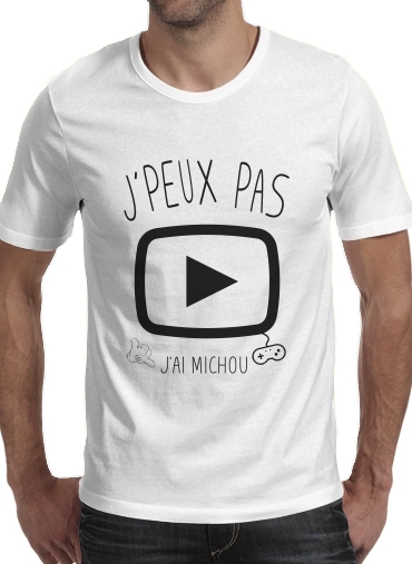  Je peux pas jai Michou voor Mannen T-Shirt