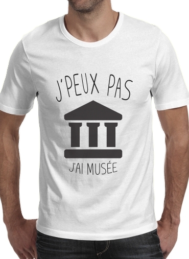  Je peux pas jai musee voor Mannen T-Shirt