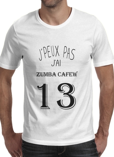  Je peux pas jai Zumba Cafew voor Mannen T-Shirt