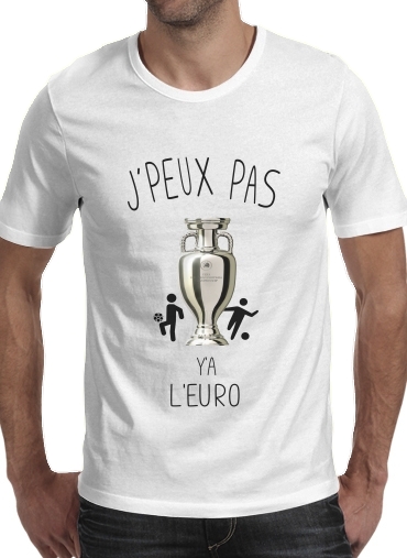  Je peux pas ya leuro voor Mannen T-Shirt