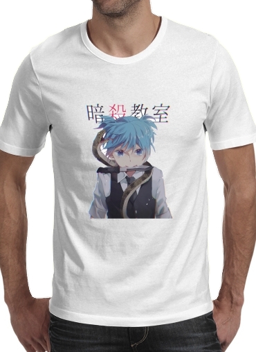  Nagisa shiota fan art snake voor Mannen T-Shirt