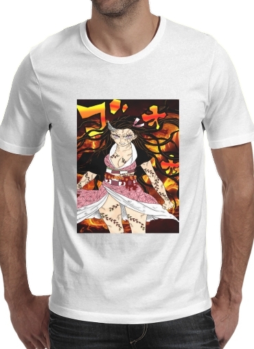  Nezuka Angry voor Mannen T-Shirt