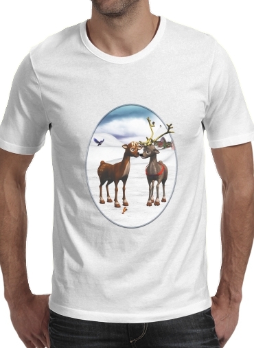  Reindeers Love voor Mannen T-Shirt