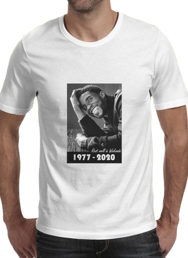  RIP Chadwick Boseman 1977 2020 voor Mannen T-Shirt