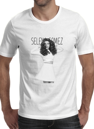  Selena Gomez Sexy voor Mannen T-Shirt