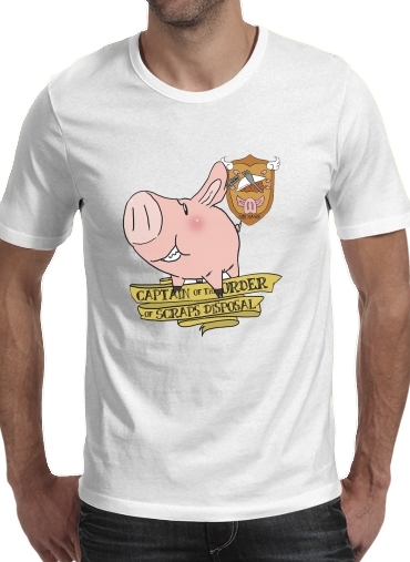  Sir Hawk The wild boar or Pig voor Mannen T-Shirt