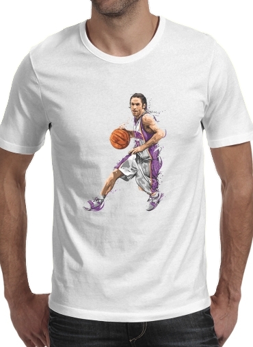  Steve Nash Basketball voor Mannen T-Shirt