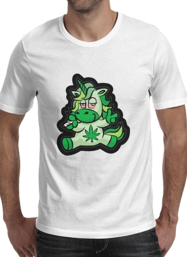  Unicorn weed voor Mannen T-Shirt