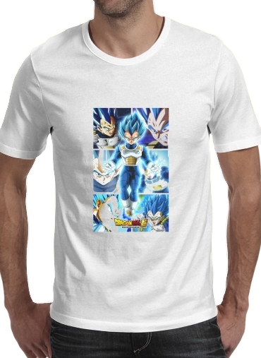  Vegeta SSJ Blue voor Mannen T-Shirt