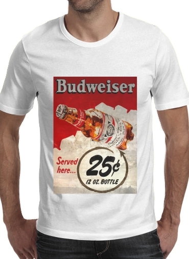  Vintage Budweiser voor Mannen T-Shirt