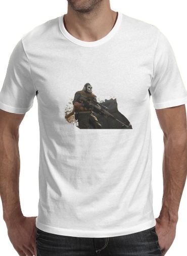  Warzone Ghost Art voor Mannen T-Shirt