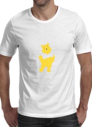  Winnie The pooh Abstract voor Mannen T-Shirt