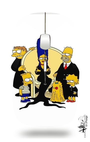  Adams Familly x Simpsons voor Draadloze optische muis met USB-ontvanger