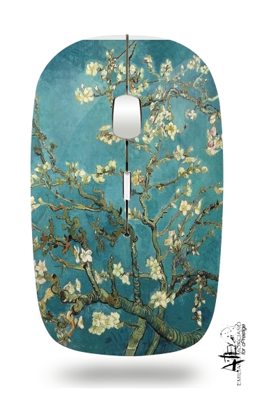  Almond Branches in Bloom voor Draadloze optische muis met USB-ontvanger