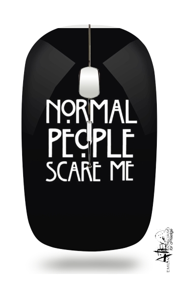  American Horror Story Normal people scares me voor Draadloze optische muis met USB-ontvanger