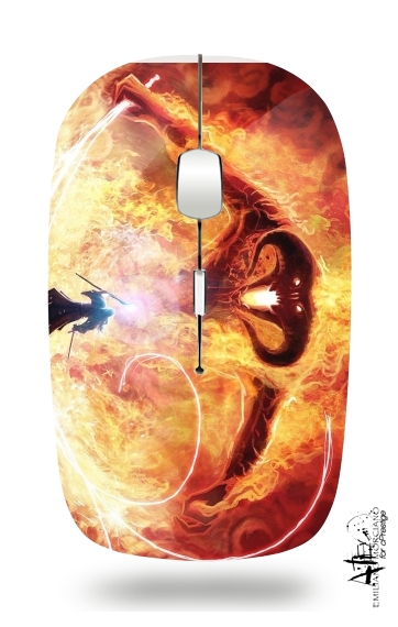  Balrog Fire Demon voor Draadloze optische muis met USB-ontvanger