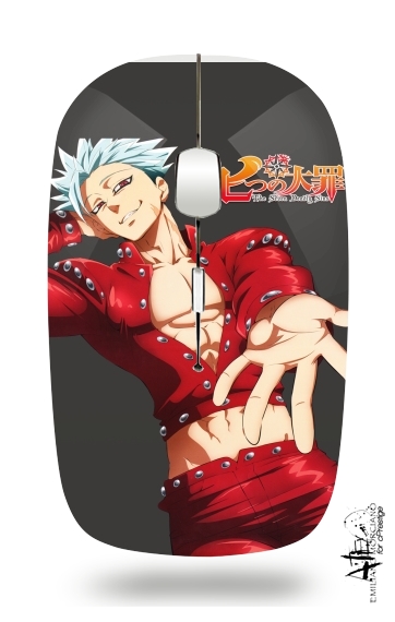  Ban Seven Deadly Sins voor Draadloze optische muis met USB-ontvanger