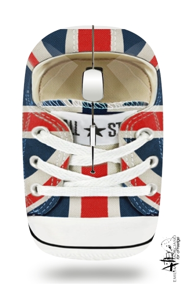  All Star Basket shoes Union Jack London voor Draadloze optische muis met USB-ontvanger