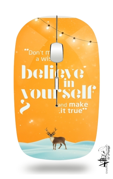  Believe in yourself voor Draadloze optische muis met USB-ontvanger