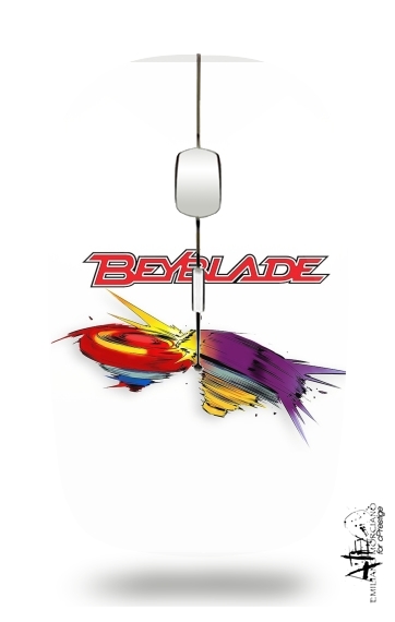  Beyblade magic tops voor Draadloze optische muis met USB-ontvanger