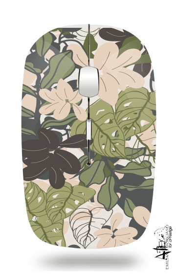  BOHEMIAN TROPICAL FOLIAGE voor Draadloze optische muis met USB-ontvanger