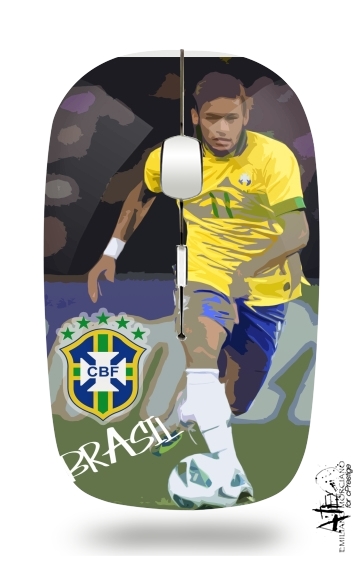  Brazil Foot 2014 voor Draadloze optische muis met USB-ontvanger