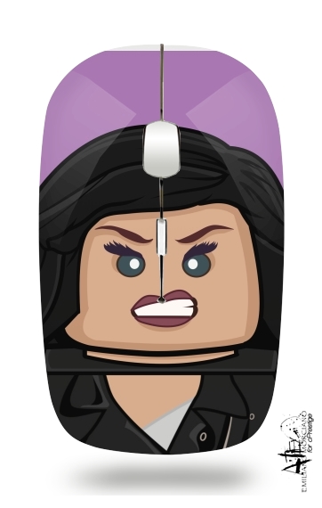  Brick Defenders Jessica Jones voor Draadloze optische muis met USB-ontvanger