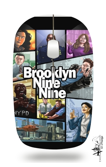  Brooklyn Nine nine Gta Mashup voor Draadloze optische muis met USB-ontvanger