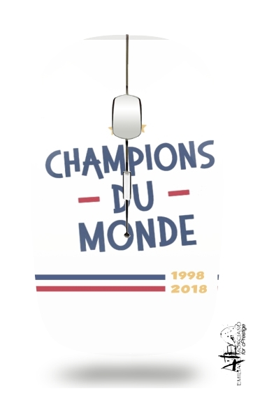  Champion du monde 2018 Supporter France voor Draadloze optische muis met USB-ontvanger