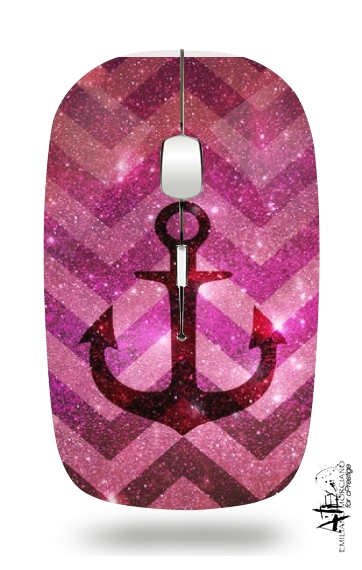  Anchor Chevron Red voor Draadloze optische muis met USB-ontvanger