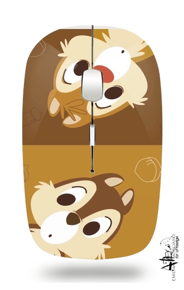  Chip And Dale voor Draadloze optische muis met USB-ontvanger