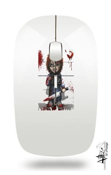  Chucky The doll that kills voor Draadloze optische muis met USB-ontvanger