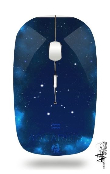  Constellations of the Zodiac: Aquarius voor Draadloze optische muis met USB-ontvanger