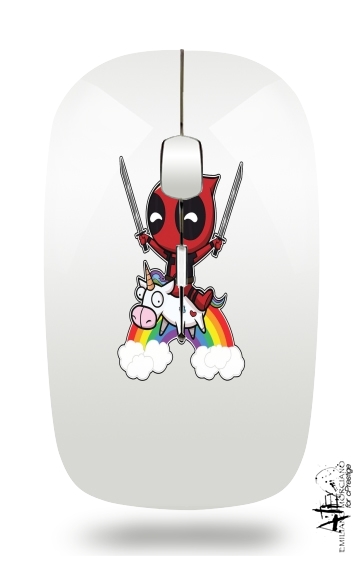  Deadpool Unicorn voor Draadloze optische muis met USB-ontvanger